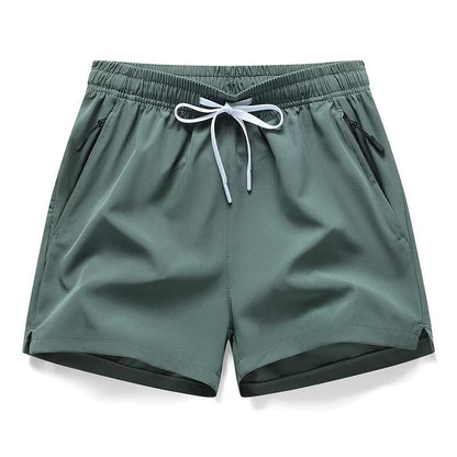 Men's Summer Ice Silk Loose Casual Shorts