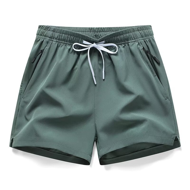 Men's Summer Ice Silk Loose Casual Shorts