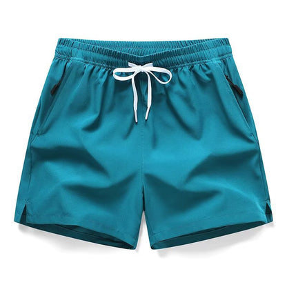 Men's Summer Ice Silk Loose Casual Shorts