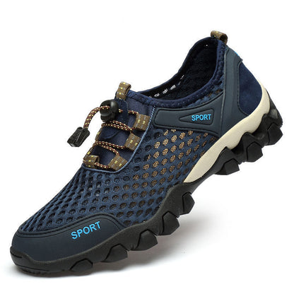 Men's Summer Lightweight Breathable Mesh Hiking Wading Shoes