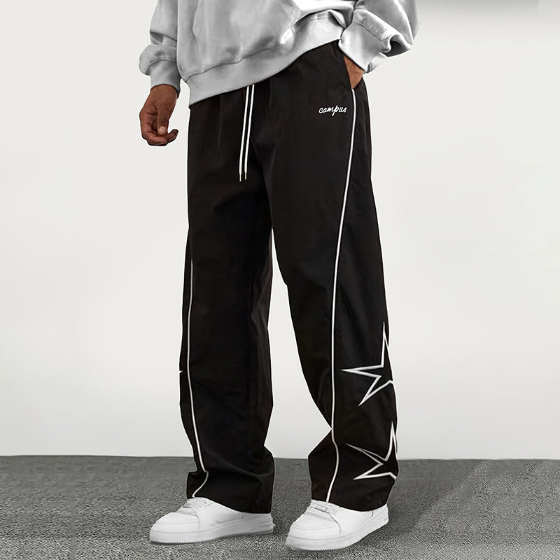 Men's Summer Loose Fit Straight Leg Pants