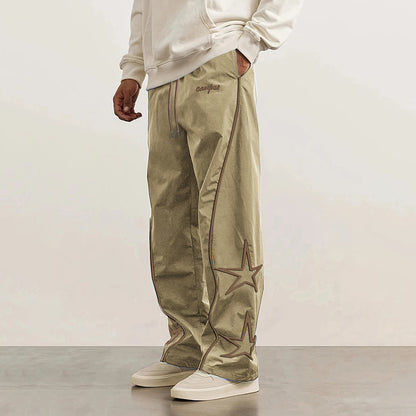 Men's Summer Loose Fit Straight Leg Pants