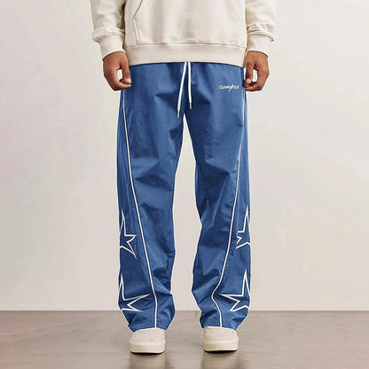 Men's Summer Loose Fit Straight Leg Pants