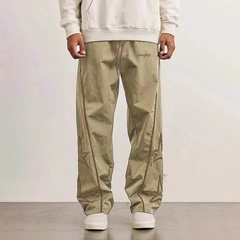 Men's Summer Loose Fit Straight Leg Pants