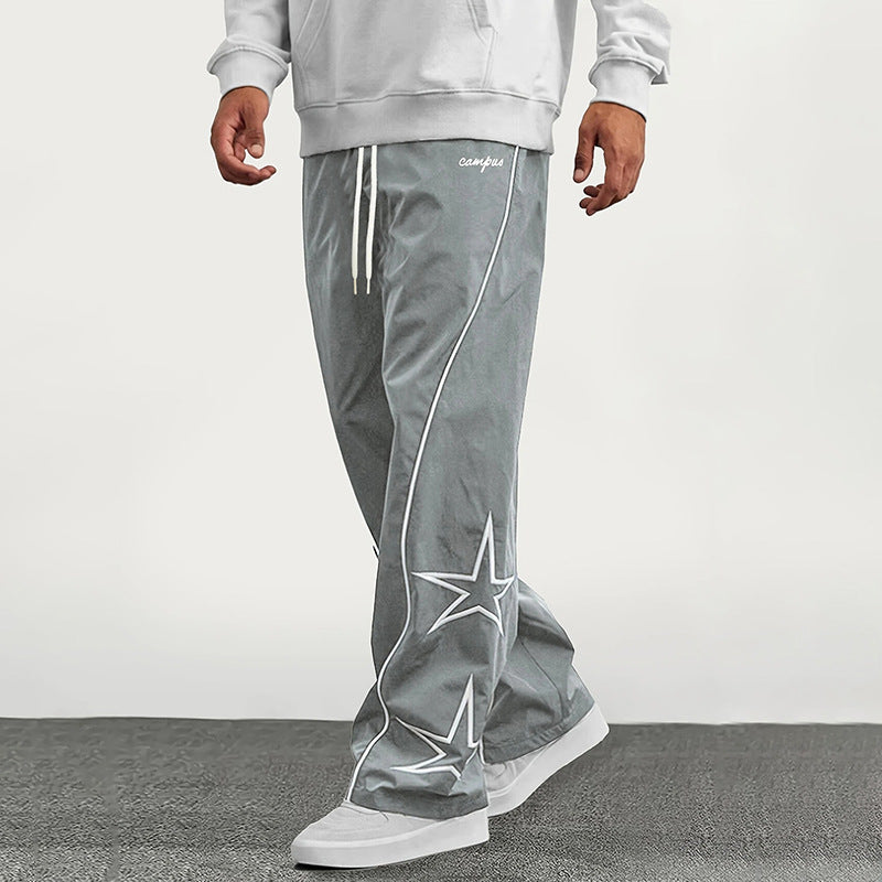 Men's Summer Loose Fit Straight Leg Pants