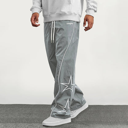 Men's Summer Loose Fit Straight Leg Pants