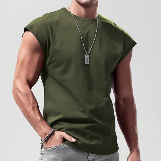 Men's summer new sleeveless vest