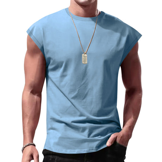 Men's summer new sleeveless vest