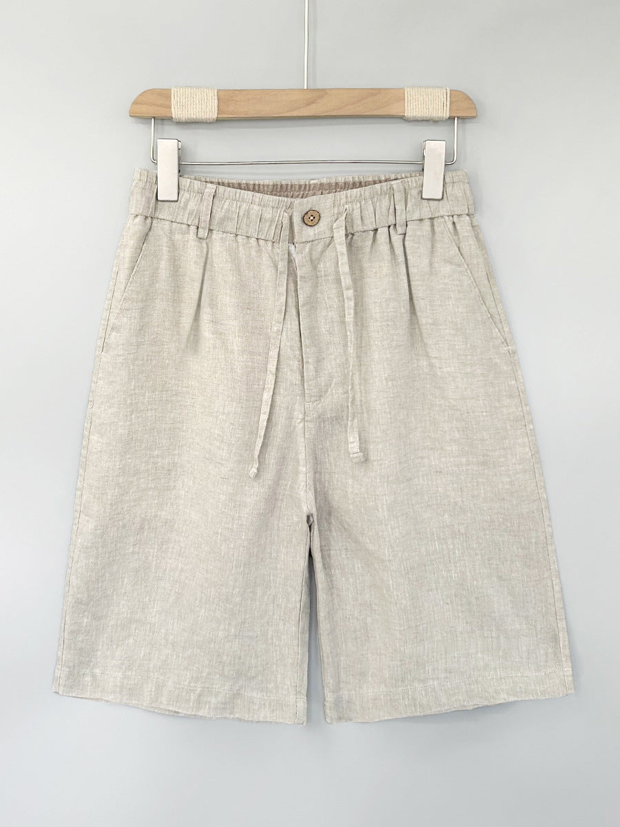 Men's summer short-length casual pants