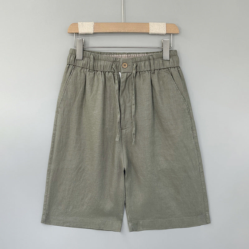 Men's summer short-length casual pants