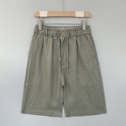 Men's summer short-length casual pants
