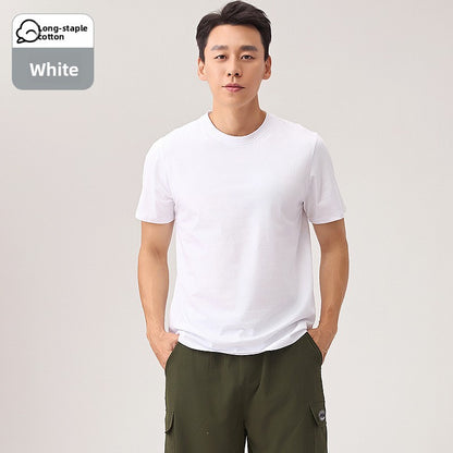 Men's summer thin large-sized short-sleeved T-shirt