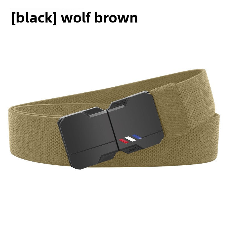 Men's Tactical Elastic Quick Release Belt