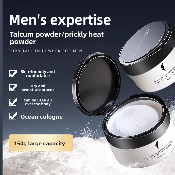 Men's Talcum Powder for Heat Rash