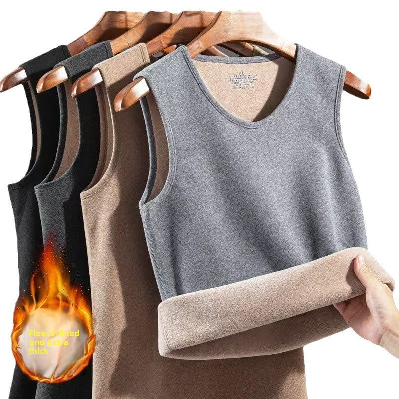 Men's Thermal Fleece Vest for Winter