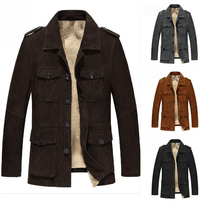 Men's thick coat