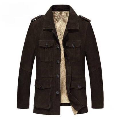 Men's thick coat