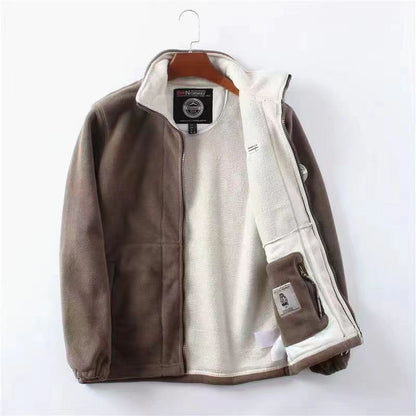Men's Thickened Double-Sided Polar Fleece Jacket