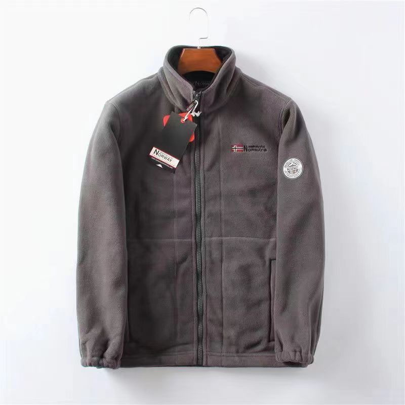 Men's Thickened Double-Sided Polar Fleece Jacket