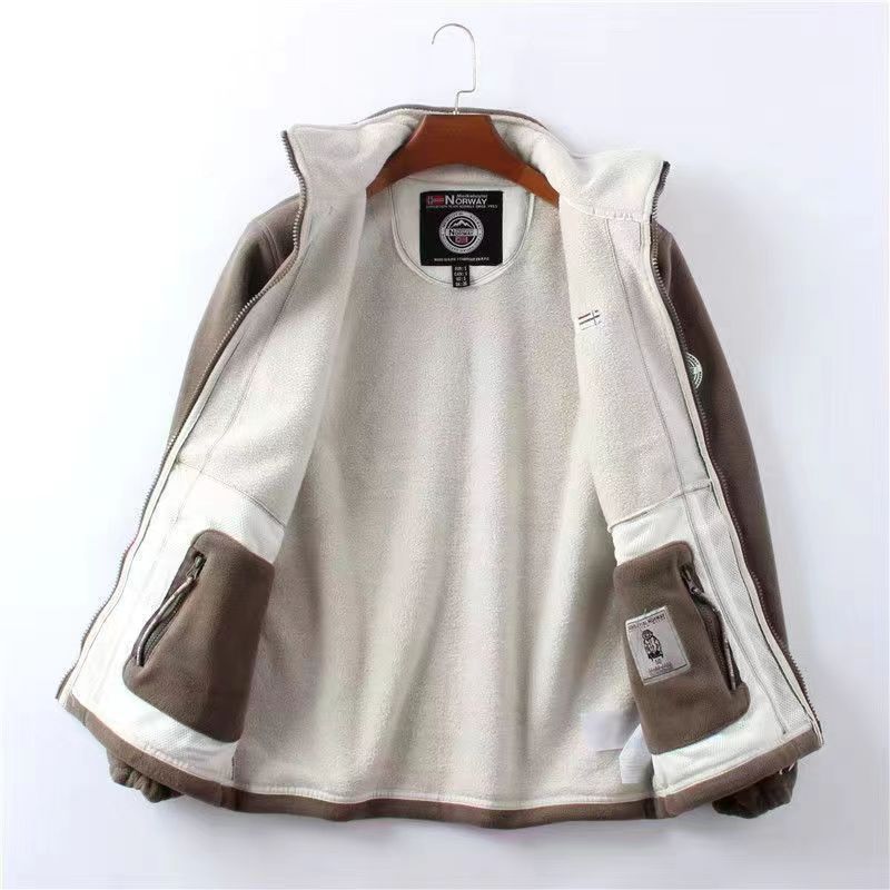 Men's Thickened Double-Sided Polar Fleece Jacket