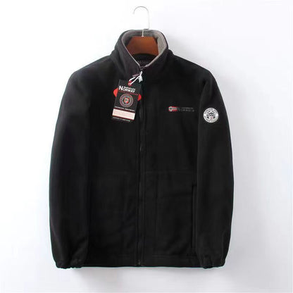 Men's Thickened Double-Sided Polar Fleece Jacket