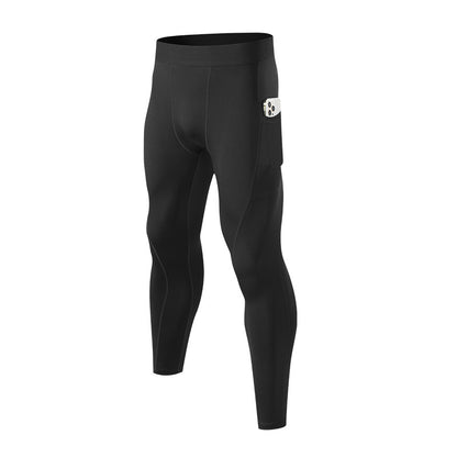 Men's tight-fitting long pants for sports