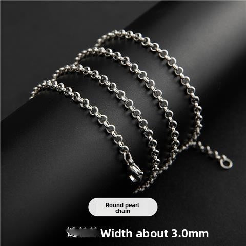 Men's titanium steel necklace