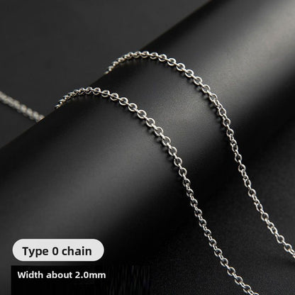 Men's titanium steel necklace