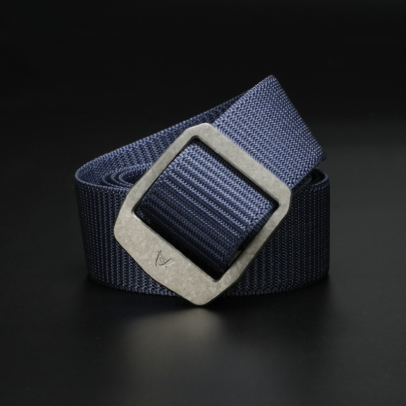 Men's Titanium Tactical Elastic Canvas Belt