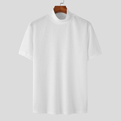Men's Turtleneck Knit Shirt