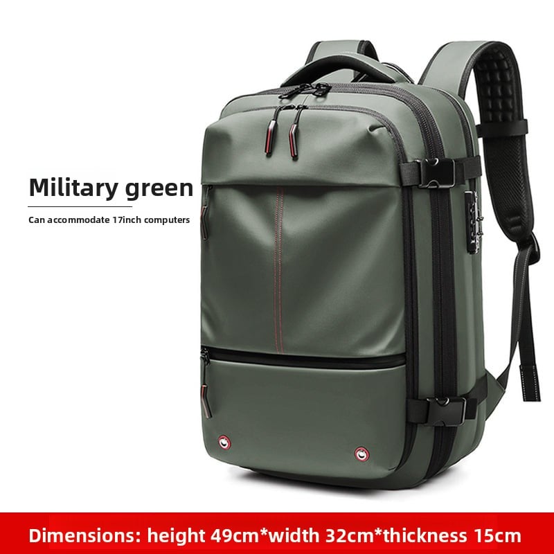 Men's vacuum-compressed backpack