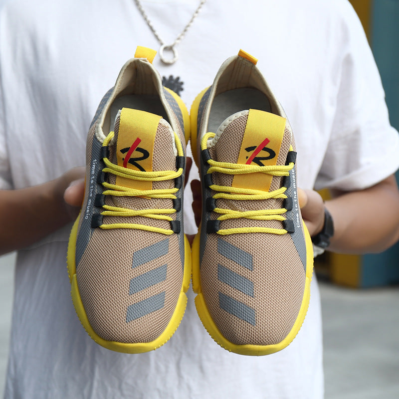 Men's walking shoes, casual sports breathable single shoes