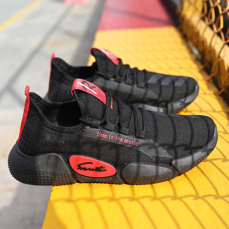 Men's walking shoes, casual sports breathable single shoes