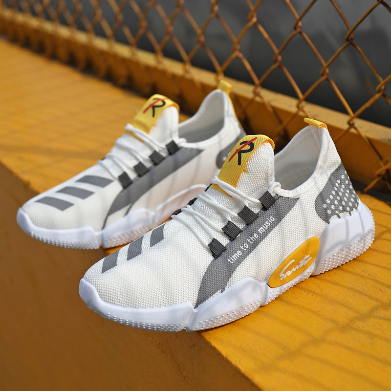 Men's walking shoes, casual sports breathable single shoes