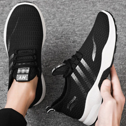 Men's walking shoes, casual sports breathable single shoes