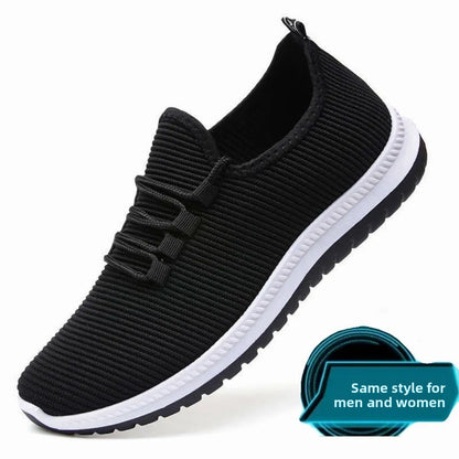 Men's walking shoes, casual sports breathable single shoes