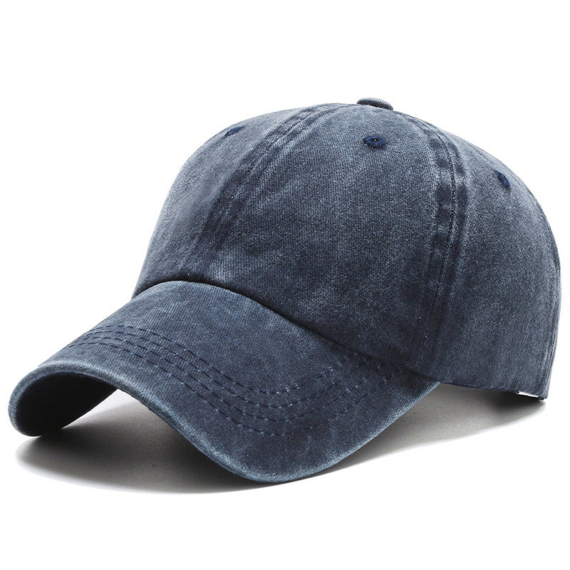 Men's Washed Coated Adjustable Baseball Cap