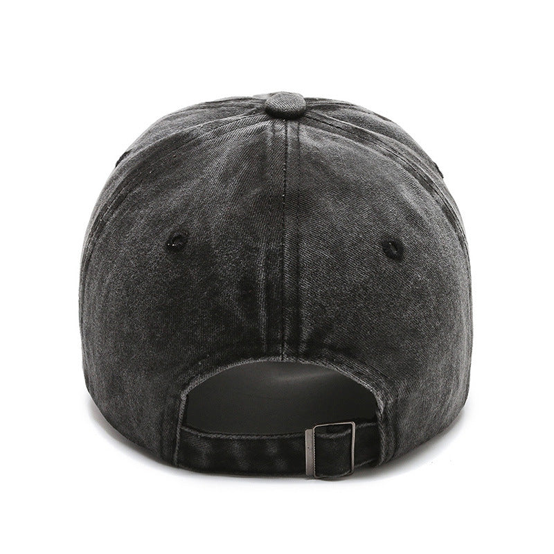 Men's Washed Coated Adjustable Baseball Cap