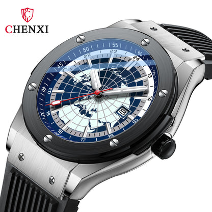 Men's watch rivets