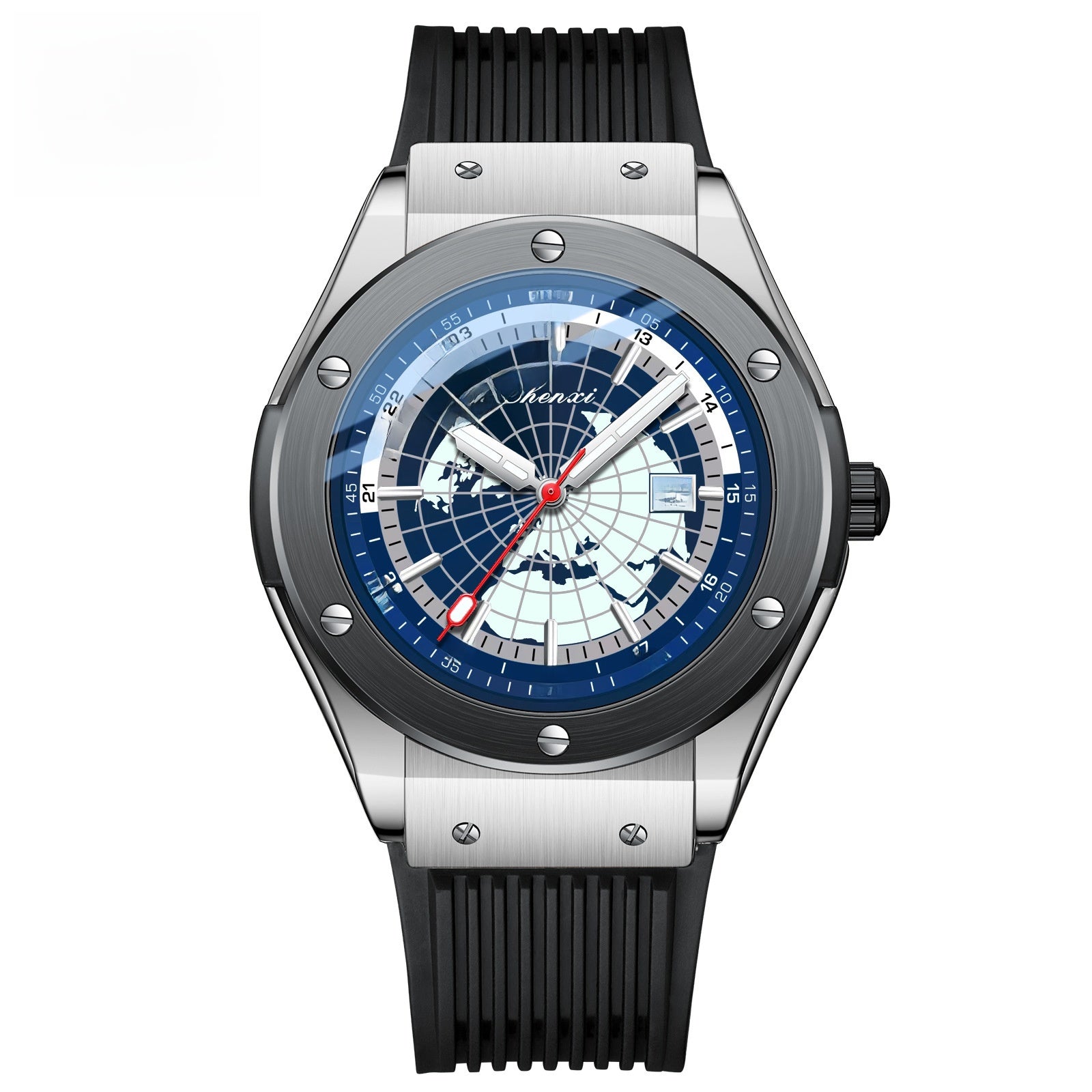 Men's watch rivets