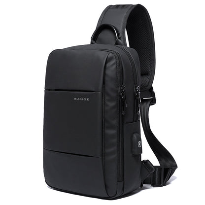 Men's Waterproof Casual Chest Crossbody Bag