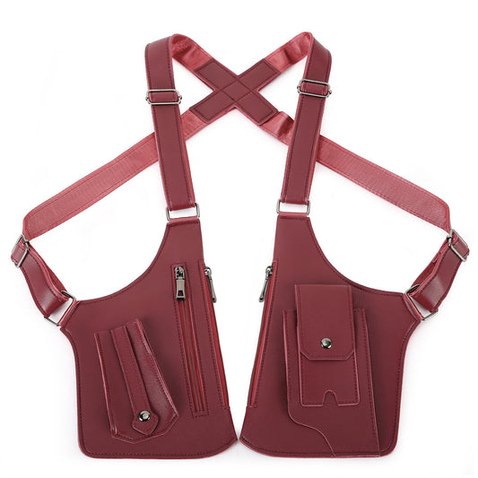 Men's Waterproof Crossbody Chest Bag for Outdoor and Daily Use