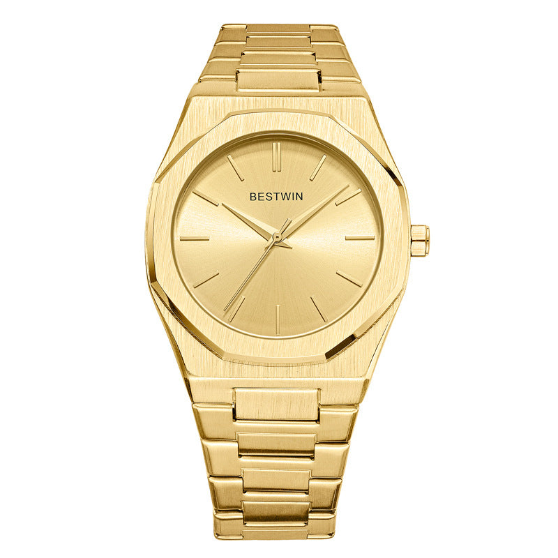 Men's waterproof quartz watch