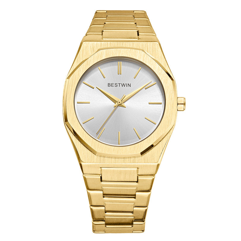 Men's waterproof quartz watch