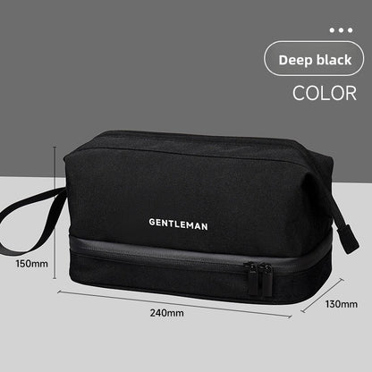Men's waterproof storage bag for toiletry
