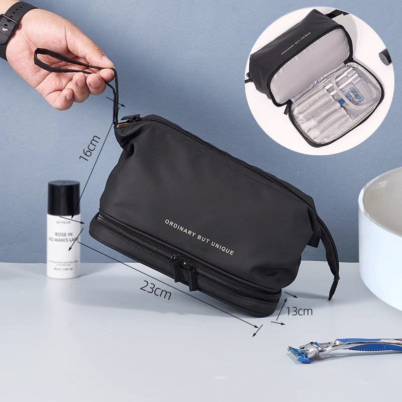 Men's waterproof storage bag for toiletry