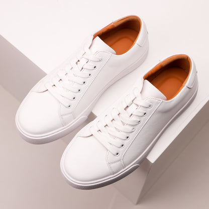 Men's white sneakers