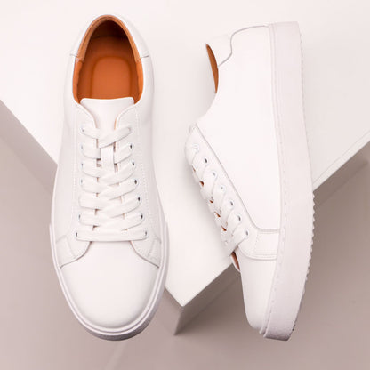Men's white sneakers