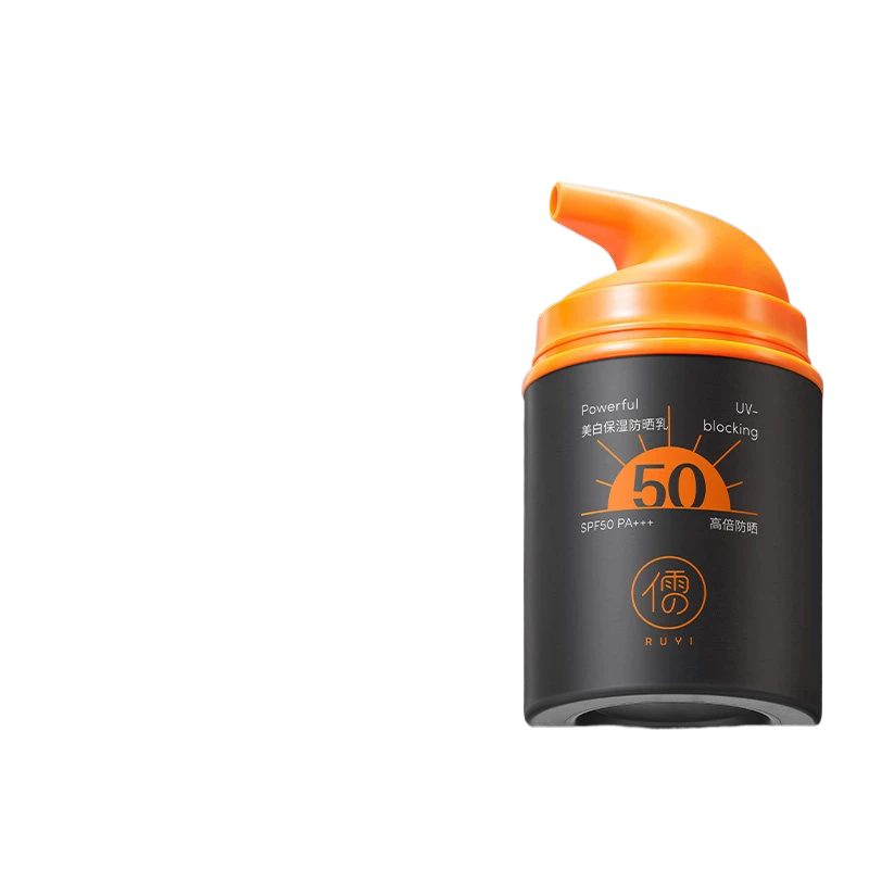 Men's Whitening Sunscreen SPF50+ Non-Greasy Face and Body Protection