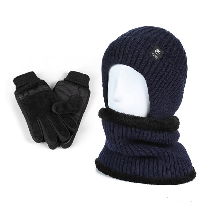 Men's Winter Knitted Beanie Hat